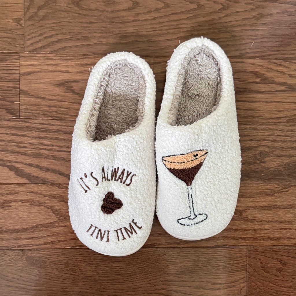 New Espresso Martini Slippers